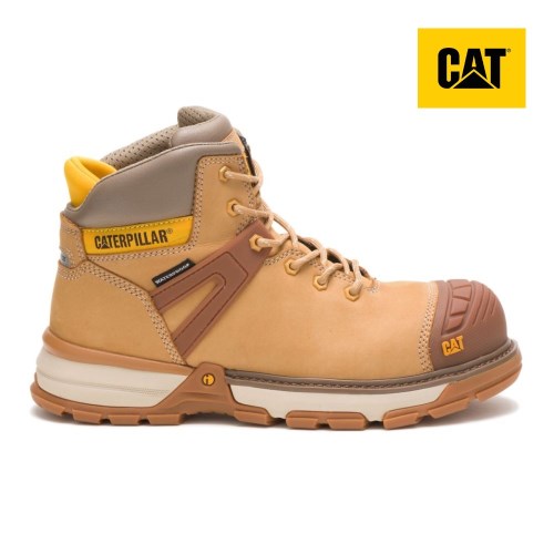 Caterpillar Excavator Superlite Waterproof Nano Toe Miesten Turvakengät Ruskea (JACKH)